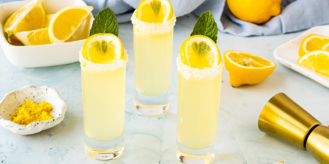 Lemon Drop Shot kokteilis
