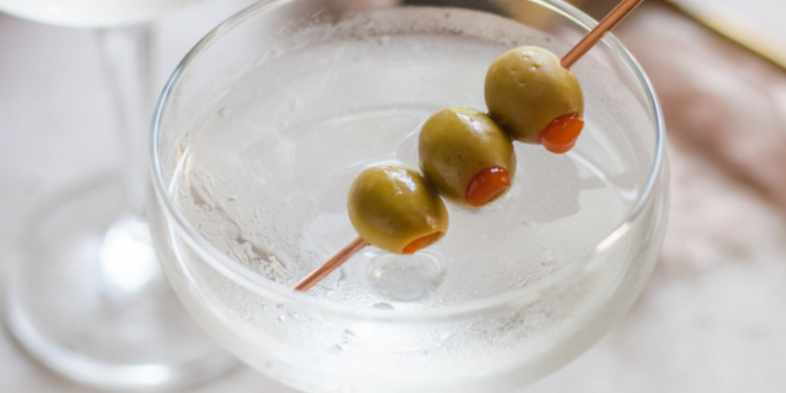 Vodka Martini kokteilis